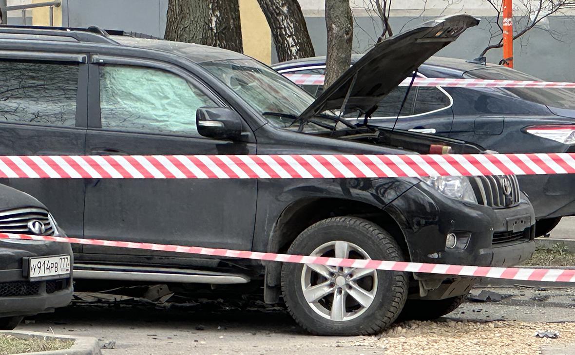 В Москве взорвали машину экс-сотрудника СБУ